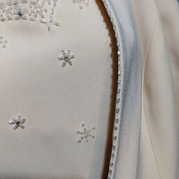 Karen Miller dress with jacket pale formal Bridgerton sz 18 - Picture 8 of 11